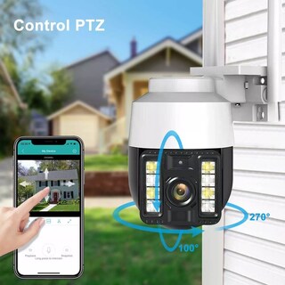 Foto 2 | Cámara de Seguridad 4K Ultra HD 8 MP Wifi con Alarma Eo Safe Imports Esi-9532 Multicolor