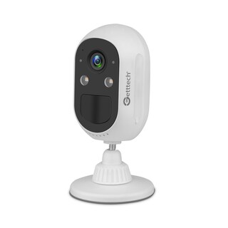 Foto 2 | Camara De Seguridad Getttech Gec-wbwl4 Wi-fi 4mp 15 Fps Vision Nocturna Con Sirena Microfono/altavoz Sistema Android Y