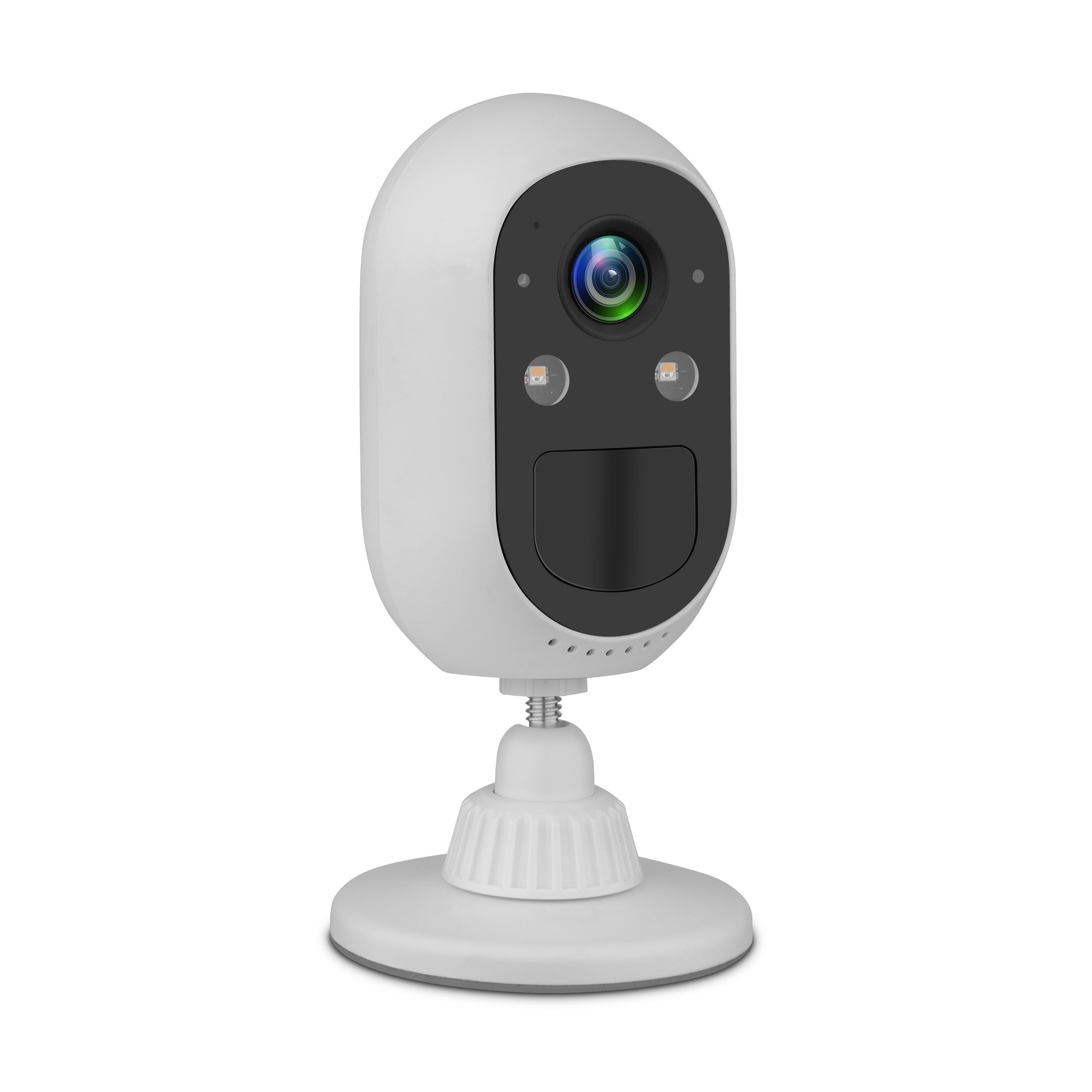 Foto 4 pulgar | Camara De Seguridad Getttech Gec-wbwl4 Wi-fi 4mp 15 Fps Vision Nocturna Con Sirena Microfono/altavoz Sistema Android Y