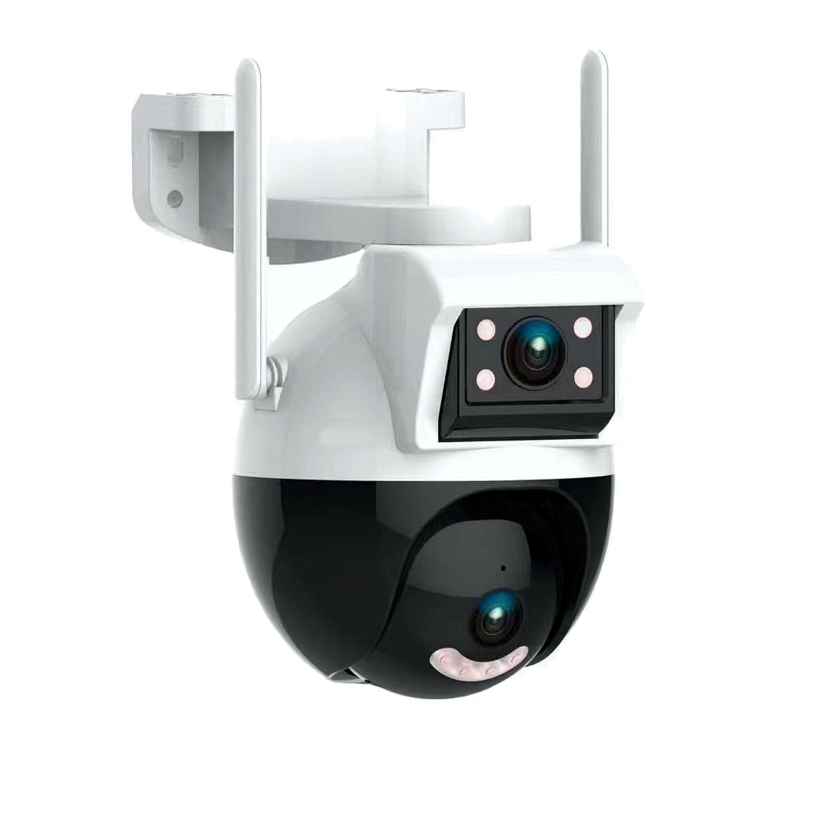 Foto 2 pulgar | Camara De Seguridad Doble Lente 2+2mpx Wifi Ptz 360 Grados Para Interiores Y Exteriores