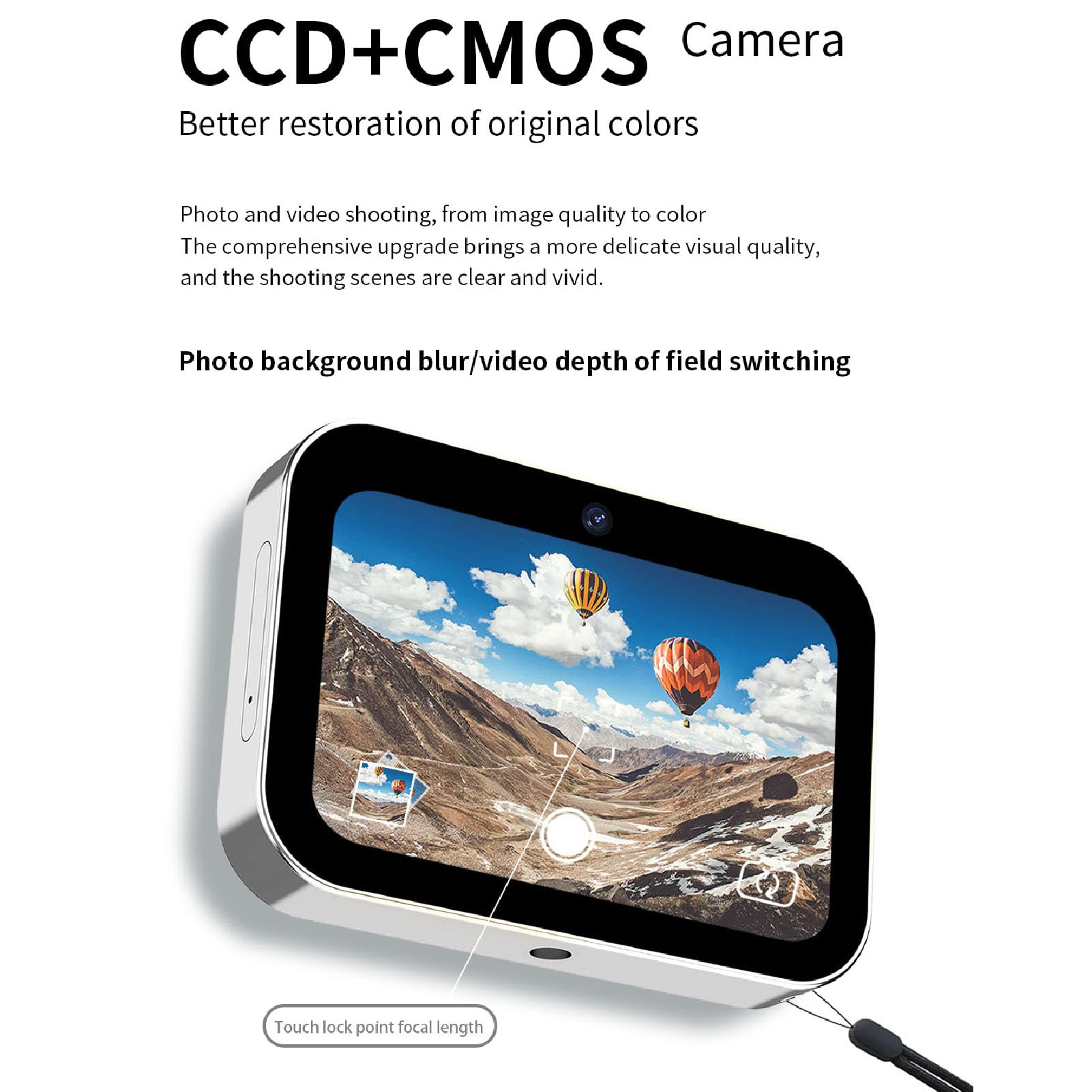 Foto 8 pulgar | Cámara Digital 4k Con Lente Triple De 64 Mp, Batería De 3600 Mah - Venta Internacional.