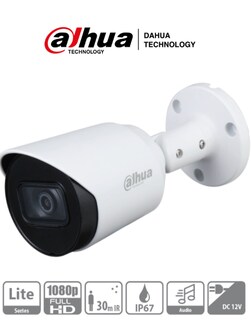 Foto 2 | Cámara Bullet Dahua Dh-hac-hfw1200tn-a Color Blanco Micrófono Integrado, Lente 2.8 Mm, Ángulo De Visión De 10
