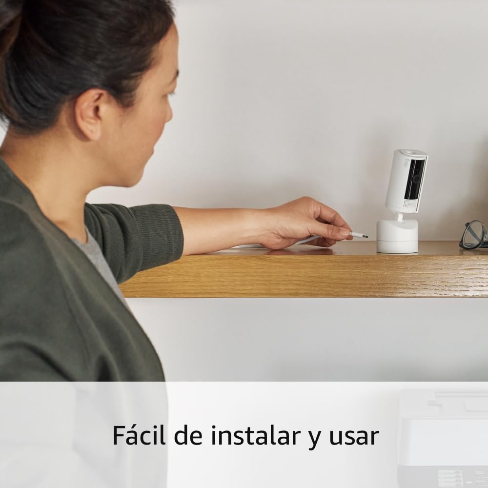 Foto 4 | Camara Panoramica 360 Ring Pan Tilt Indoor Cam Video Hd Y Audio Bidireccional