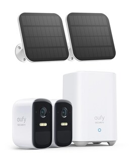 Foto 1 | Cámara De Seguridad Eufy Security Eufycam 2c Kit De 2 Cámaras Con Panel Solar - Venta Internacional.