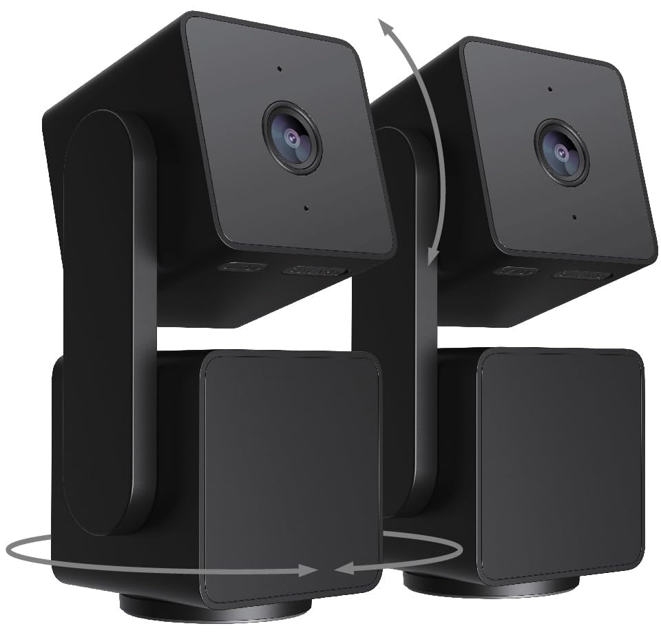 Foto 2 pulgar | Cámara De Seguridad Wyze Cam Pan V3 1080p Para Interiores/exteriores, Paquete De 2 - Venta Internacional.