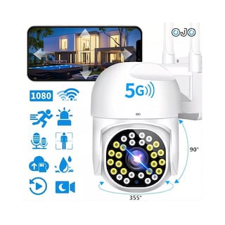 Foto 2 | Cámaras De Seguridad Cámara Wifi Exterior Eo Safe Imports Esi-5549-1 Blanco