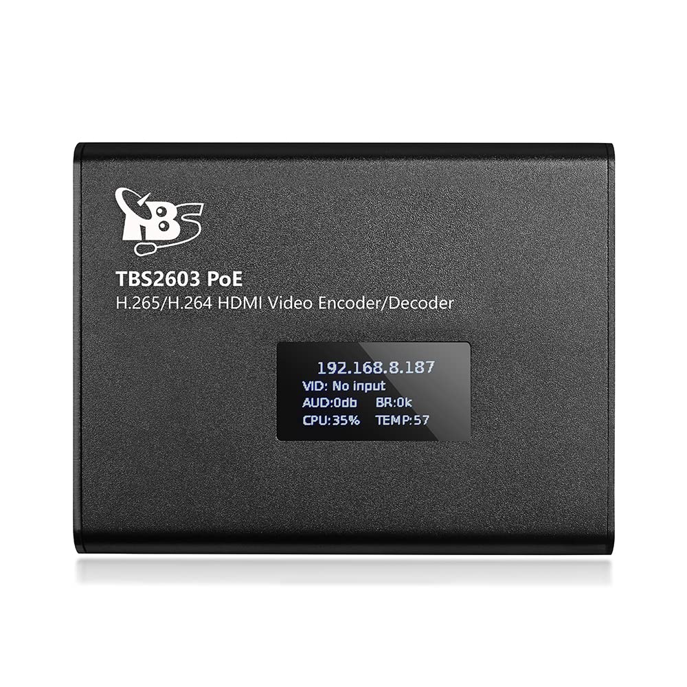 Foto 2 pulgar | Codificador De Vídeo Tbs2603 Poe Ndi|hx Compatible Con H.265/h.264 - Venta Internacional.