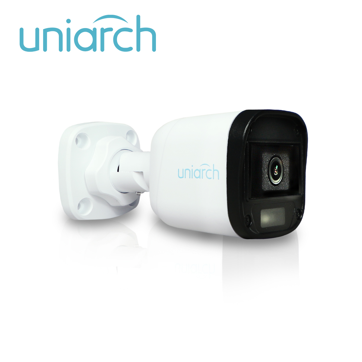 Foto 3 | Kit Vigilancia Uniarch 4 Camaras Bala Color De Noche Grabador Dvr 4 Canales Hd