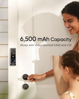 Foto 3 | Paquete De Baterías Eufy Security Recargable De 6500 Mah Para Vídeo D - Venta Internacional.