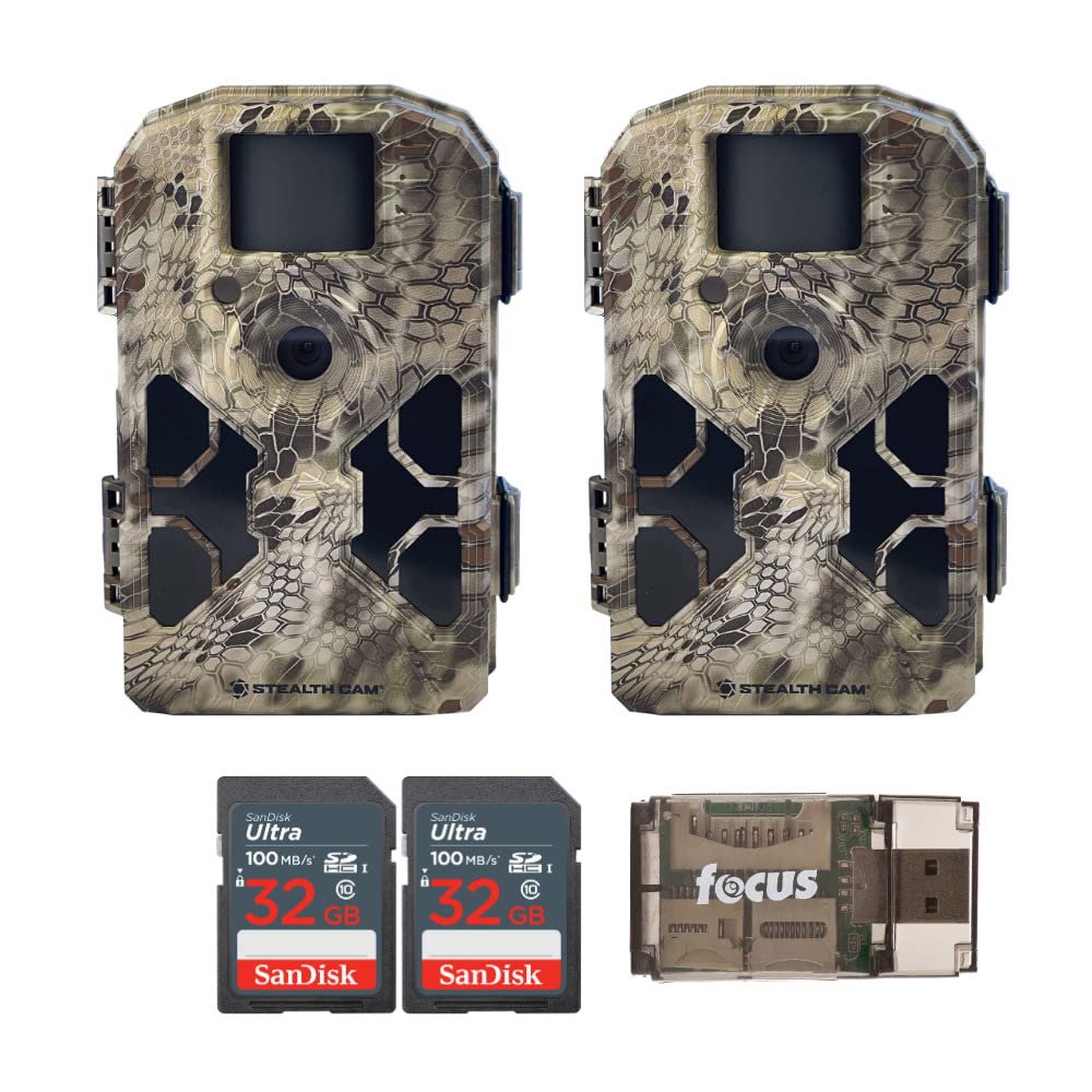 Cámara Trail Stealth Cam G42ng De 32 Mp Con Tarjeta De Memoria De 32 Gb X2 - Venta Internacional.