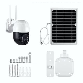 Foto 8 | Cámara De Seguridad Solar Wifi Con Resolución De 2mp Y Visión Nocturna