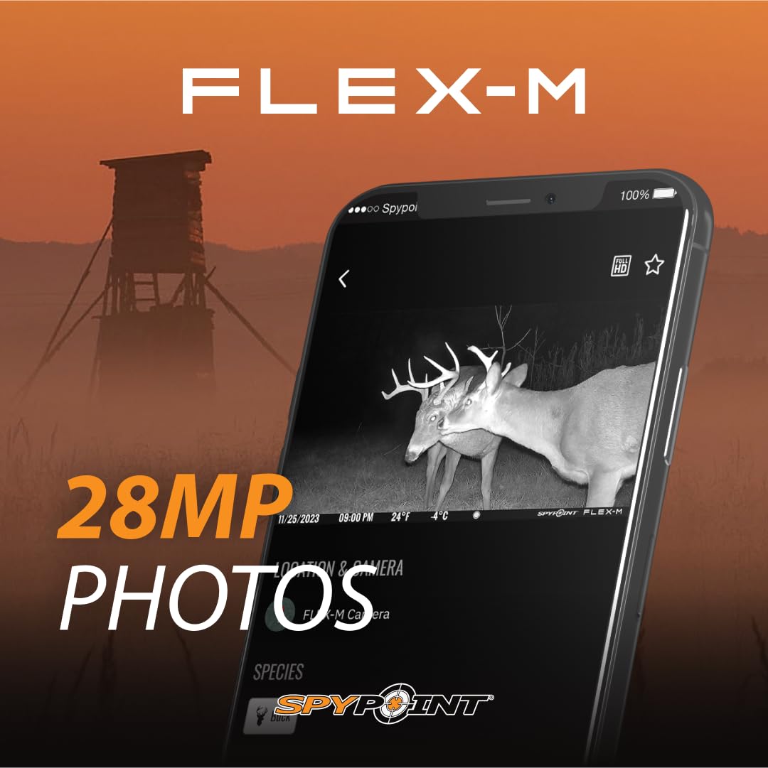 Foto 4 | Cámara Móvil De Rastreo Spypoint Flex-m Solar Con Accesorios - Venta Internacional.