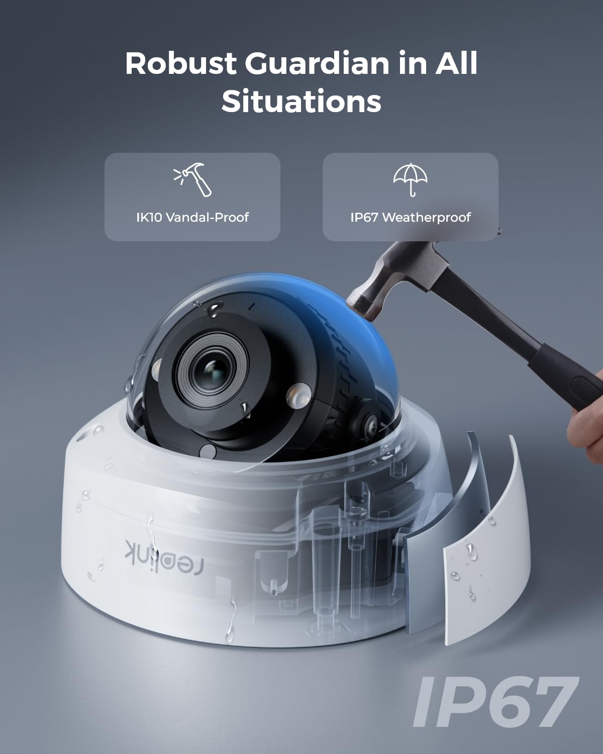 Foto 3 | Sistema De Cámaras De Seguridad Reolink De 5 Mp Y 8 Canales Con 4 Cámaras Y Disco Duro De 2 Tb - Venta Internacional.