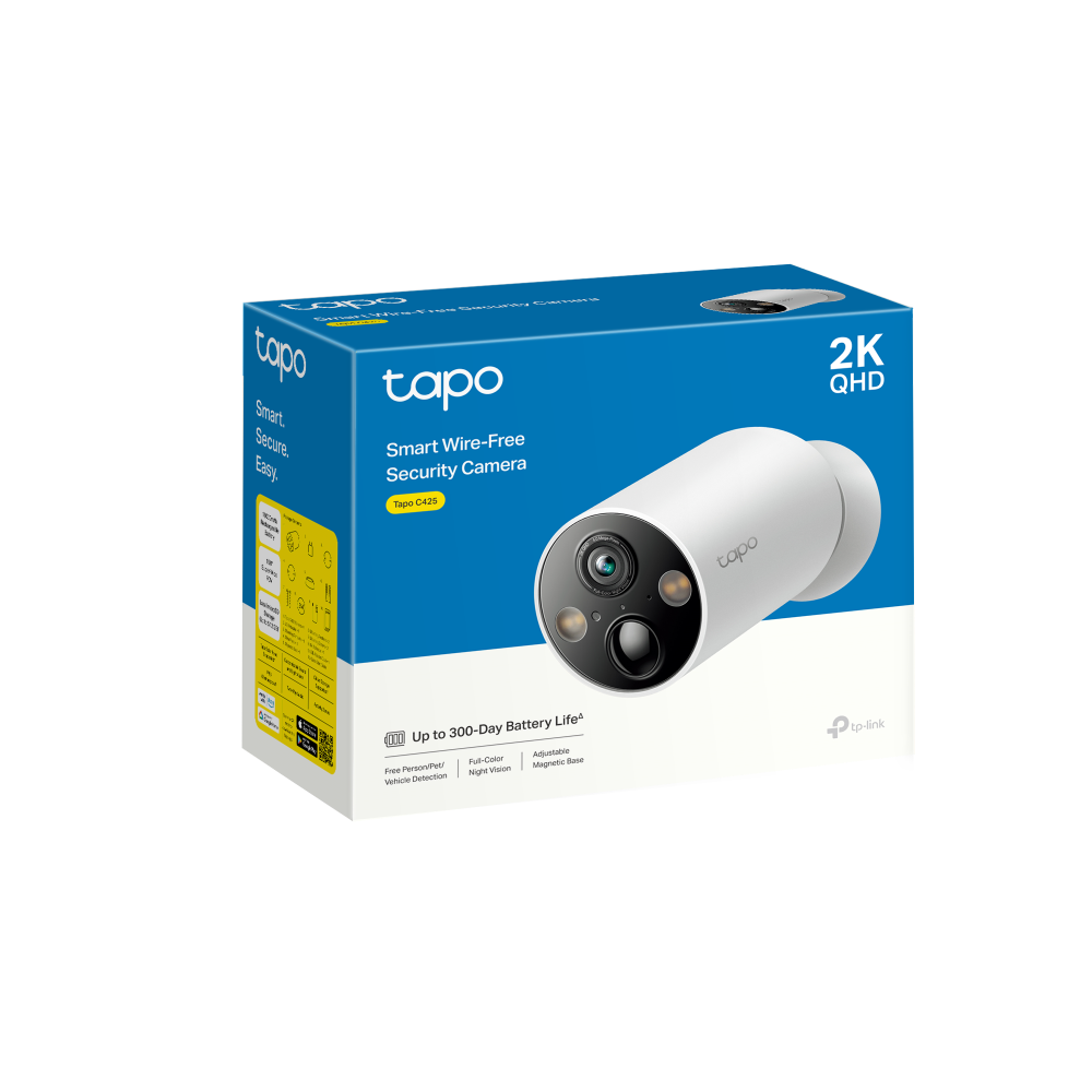 Foto 5 pulgar | Camara De Seguridad Tplink Tapo C425 Exteriores Inalambrico 2560x1440