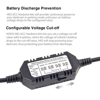 Foto 6 | Kit De Cableado Viofo Hk3 Para A129, A129 Plus, A129 Pro, A129 Ir, A119 V3 - Venta Internacional.