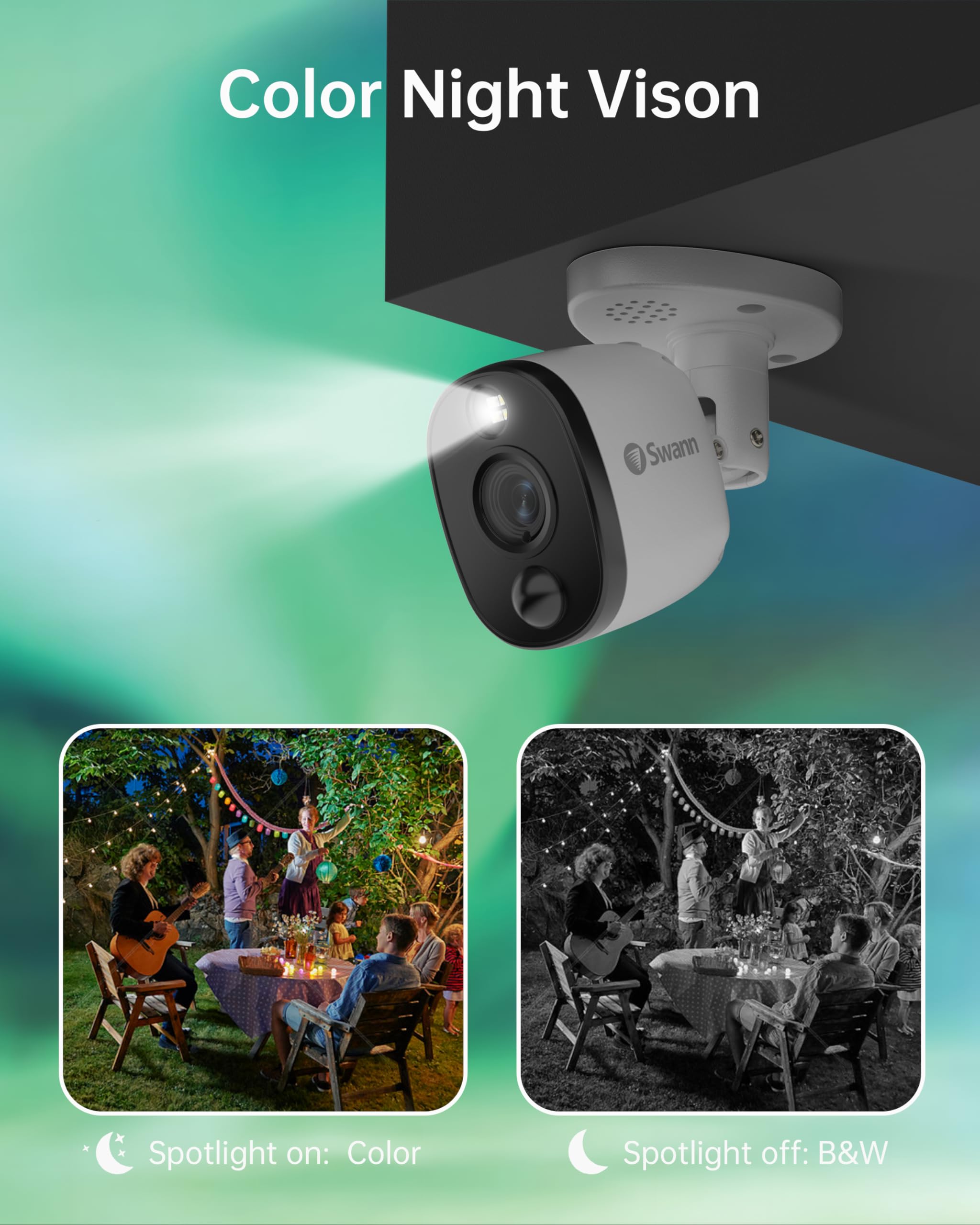 Foto 3 pulgar | Cámara De Seguridad Swann Add-on Dvr Bullet 4k Ultra Hd, Paquete De 1 - Venta Internacional.