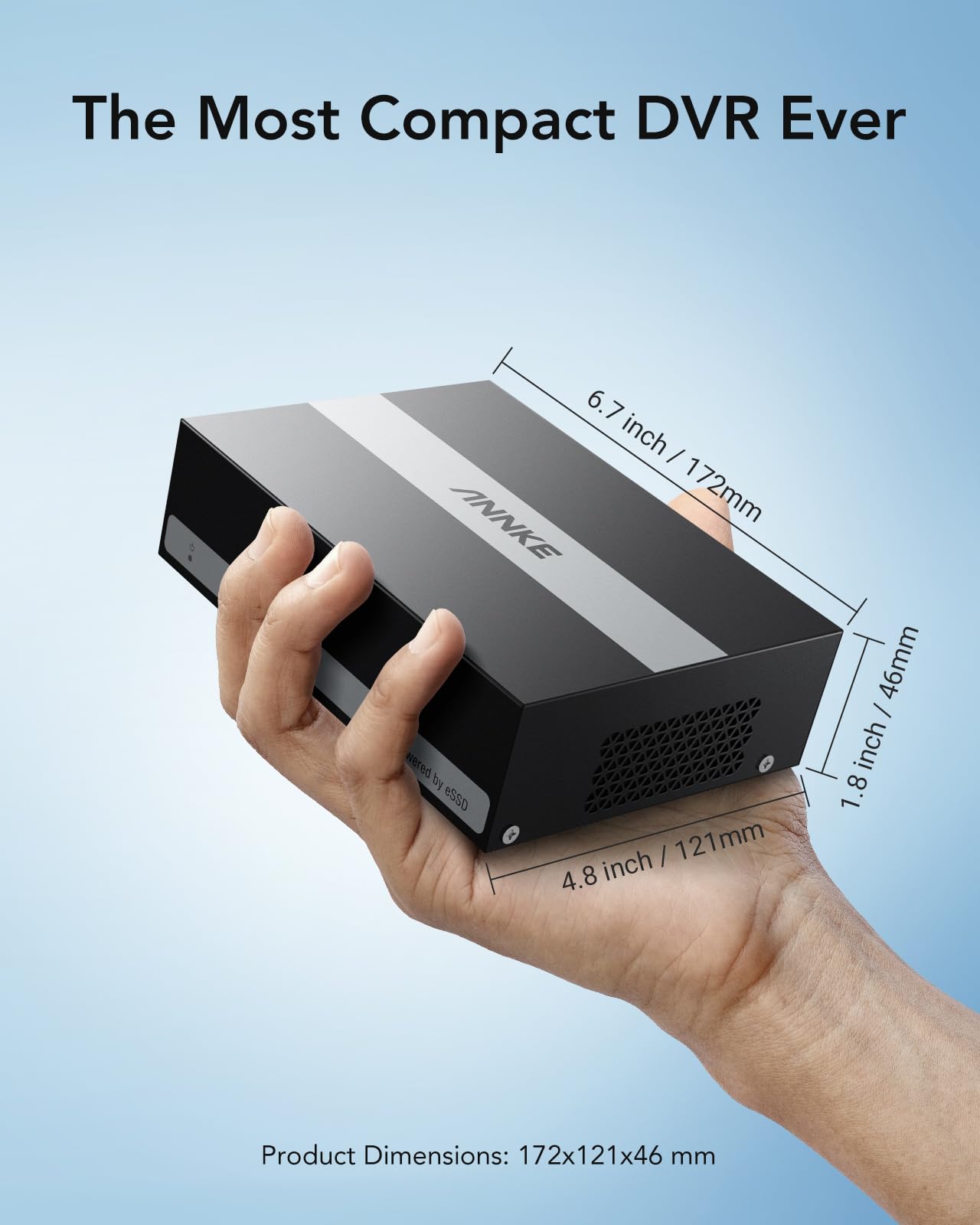 Foto 8 pulgar | Grabador De Vídeo Digital Annke 8ch 3k Lite Con Ssd De 1 Tb 24/7 - Venta Internacional.
