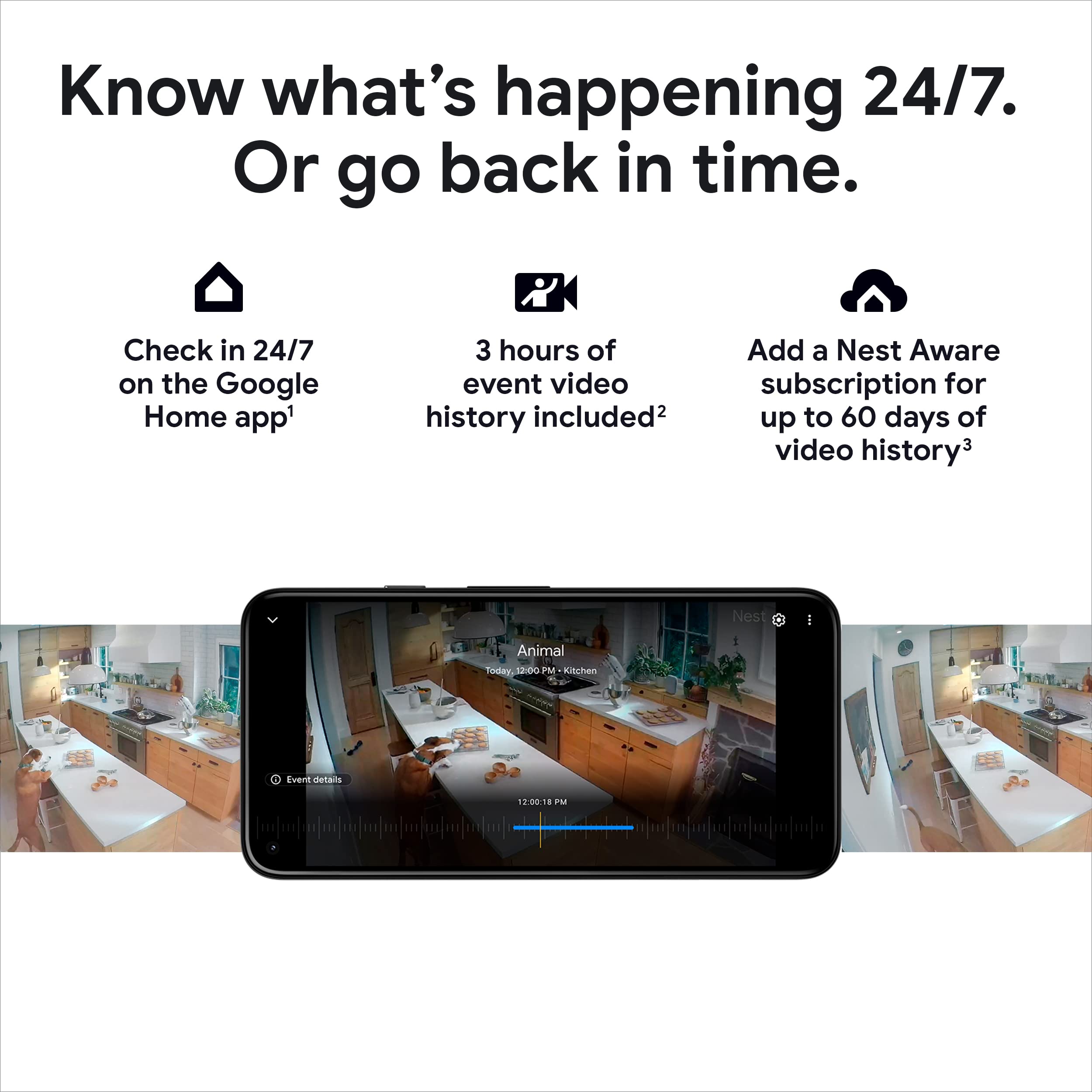 Foto 5 pulgar | Cámara De Seguridad Google Nest Cam Outdoor/indoor 2nd Gen X2 - Venta Internacional.