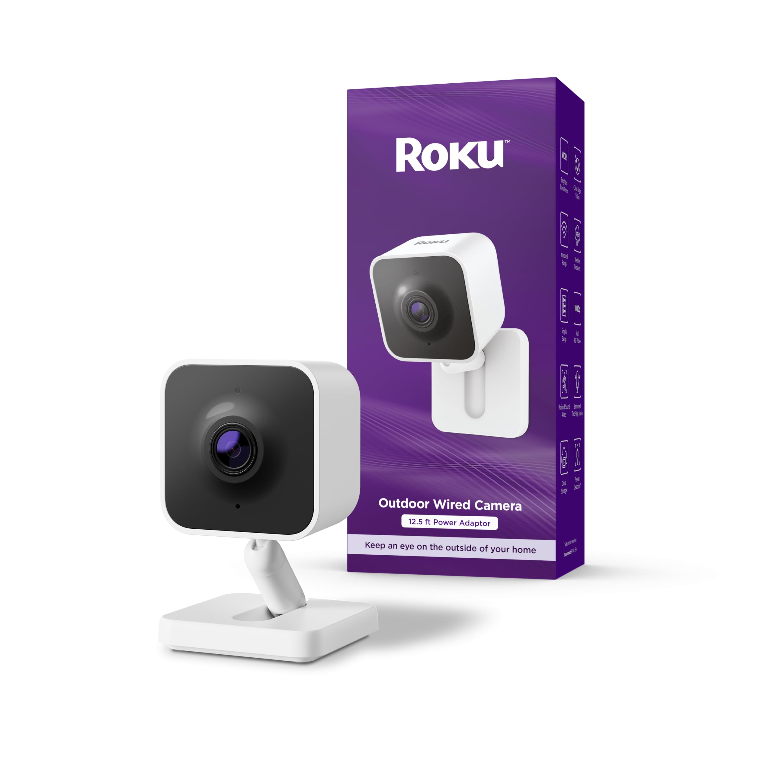Foto 1 | Cámara De Seguridad Roku Outdoor 2024 1080p Hd Night Vision - Venta Internacional.