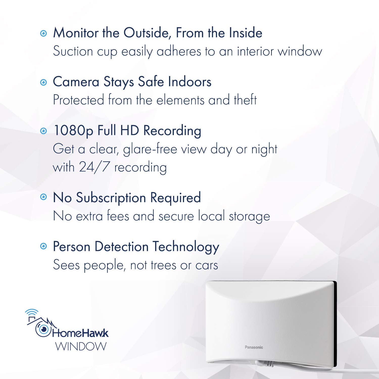 Foto 2 | Cámara De Monitorización Doméstica Panasonic Homehawk Window Kx-hnc500 - Venta Internacional.
