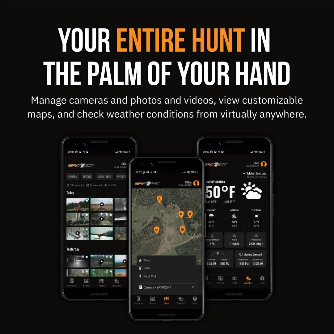 Foto 7 | Cámara De Rastreo Spypoint Flex-s Solar Outdoor Celular De 36 Mp - Venta Internacional.