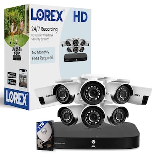 Foto 1 | Sistema De Cámara De Seguridad Lorex Fusion Hd Con Dvr De 1 Tb, 8 Canales Y 8 Cámaras - Venta Internacional.