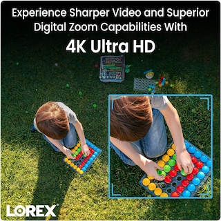 Foto 2 | Sistema De Seguridad Dvr Lorex Fusion 4k De 12 Canales Y 2 Tb Con 8 Cables Y 4 Wi-fi - Venta Internacional.