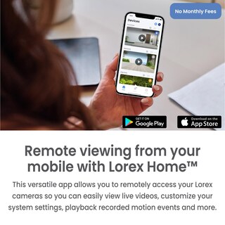 Foto 6 | Sistema De Seguridad Dvr Lorex Fusion 4k De 12 Canales Y 2 Tb Con 8 Cables Y 4 Wi-fi - Venta Internacional.
