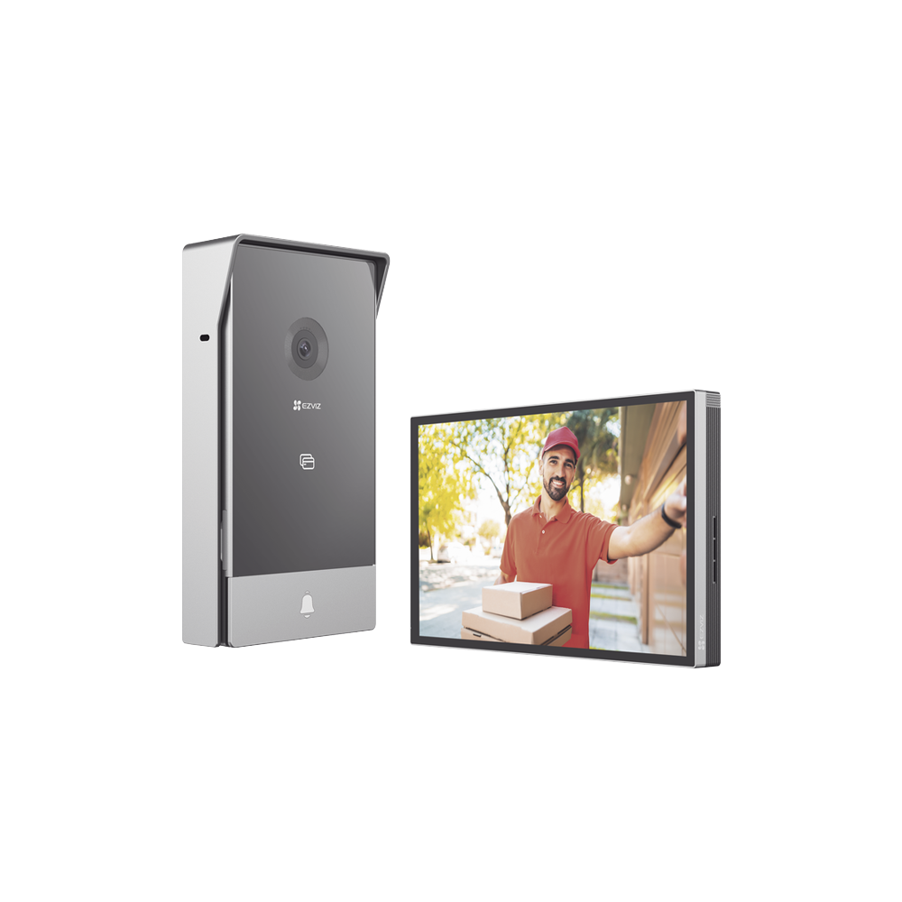 Camara De Seguridad Ezviz Cs-hp7 3mp Max-512gb Micro Sd Gris Cs-hp7 2k