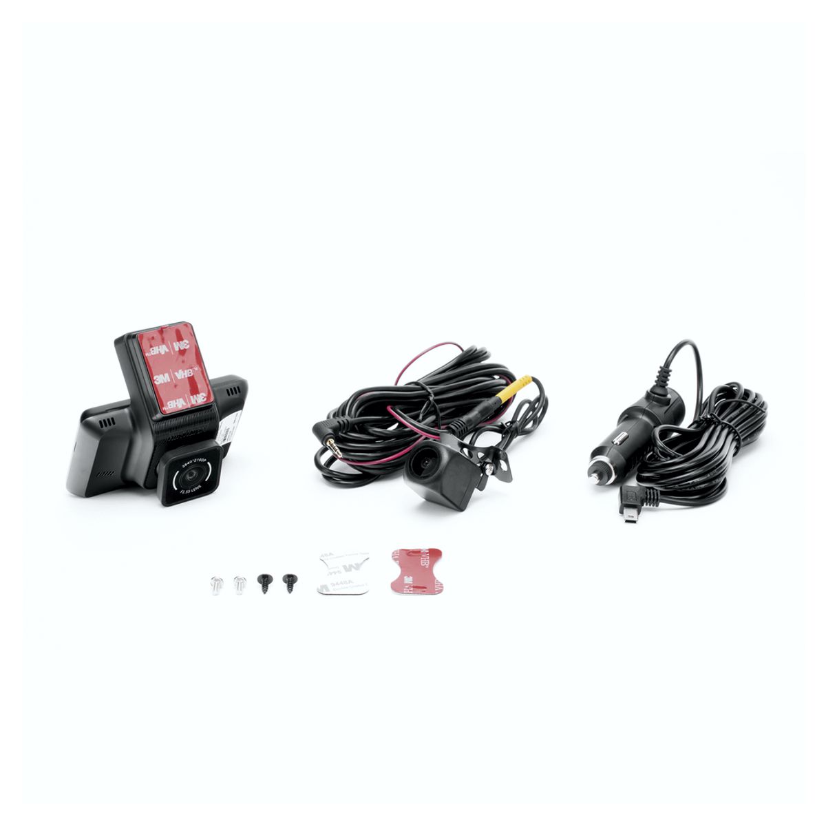 Foto 3 pulgar | Cámara Dashcam Frontal De 4 Mpx (2k) Y Trasera De 2 Mpx (1080p) Pantalla Táctil 3″ Wifi G-sensor Micrófono