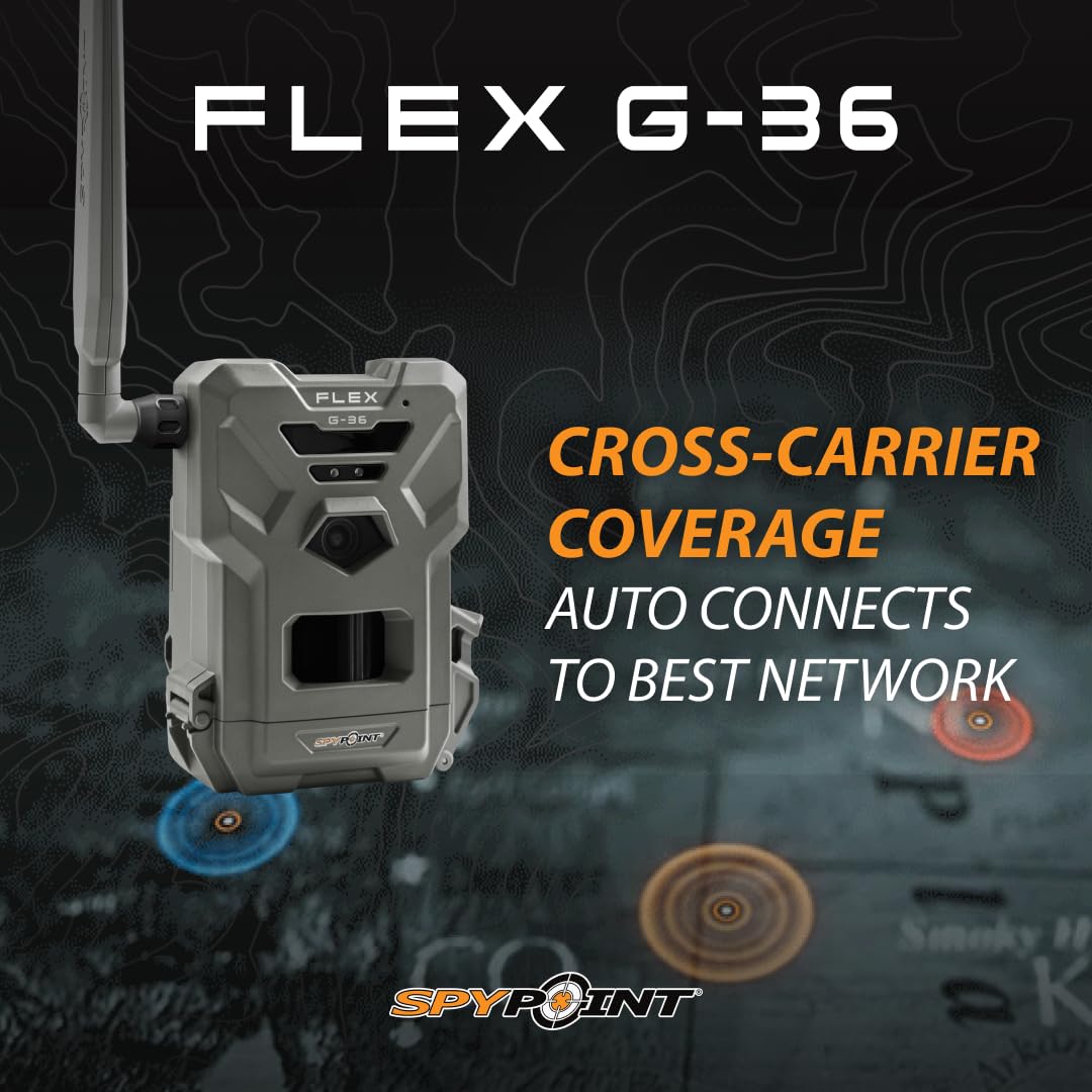 Foto 8 pulgar | Cámara Móvil De Rastreo Spypoint Flex G-36 De 36 Mp Con Vídeo De 1080p - Venta Internacional.