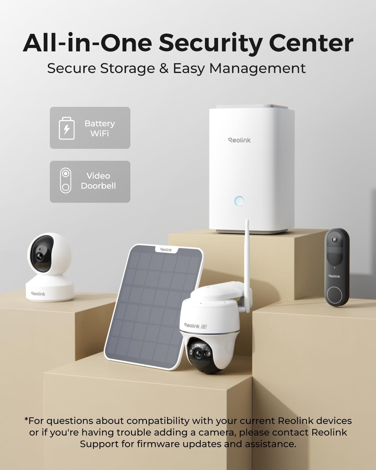 Foto 3 pulgar | Sistema De Cámara De Seguridad Reolink Home Hub 1tb Storage - Venta Internacional.