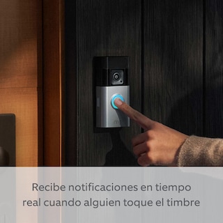 Foto 7 | Timbre Con Cámara Inalámbrico Ring Color Níquel Satinado