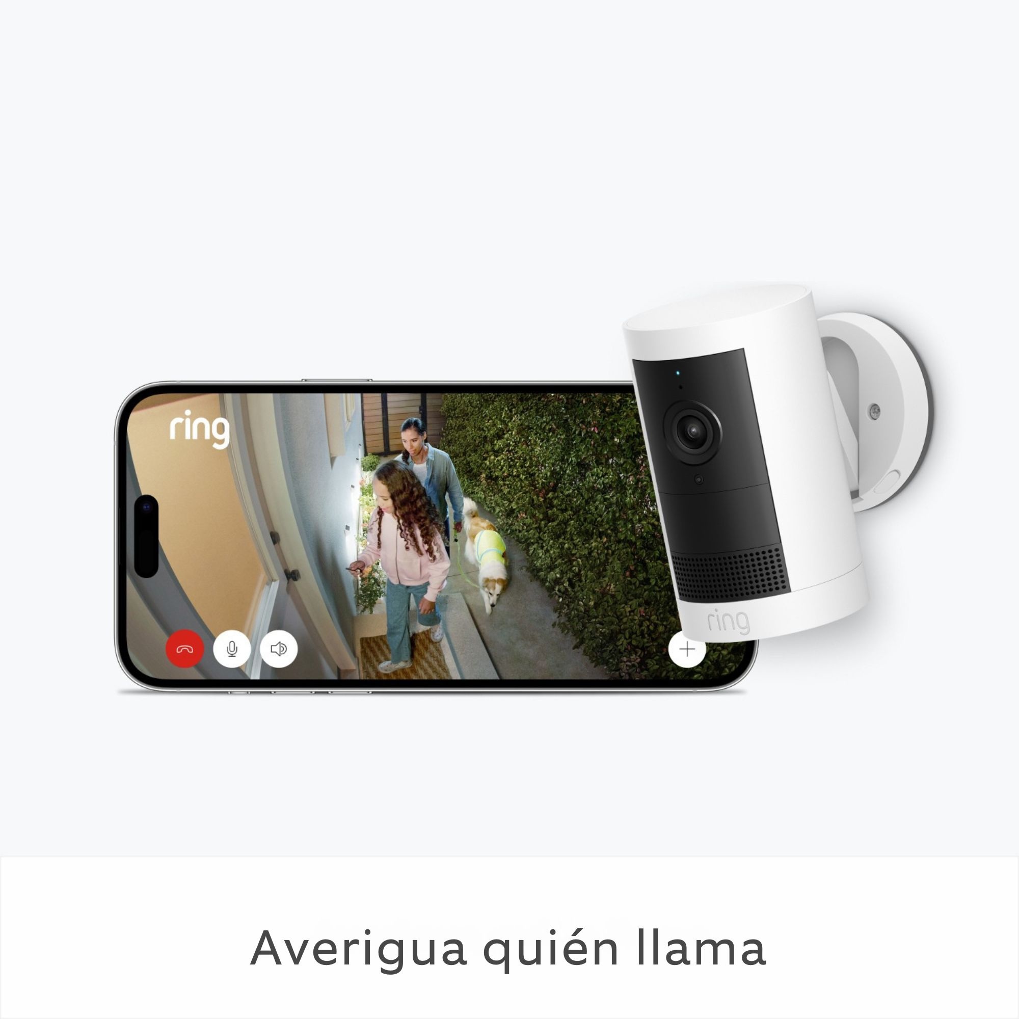 Foto 4 pulgar | Cámara Para Exteriores Ring Plus Color Blanco