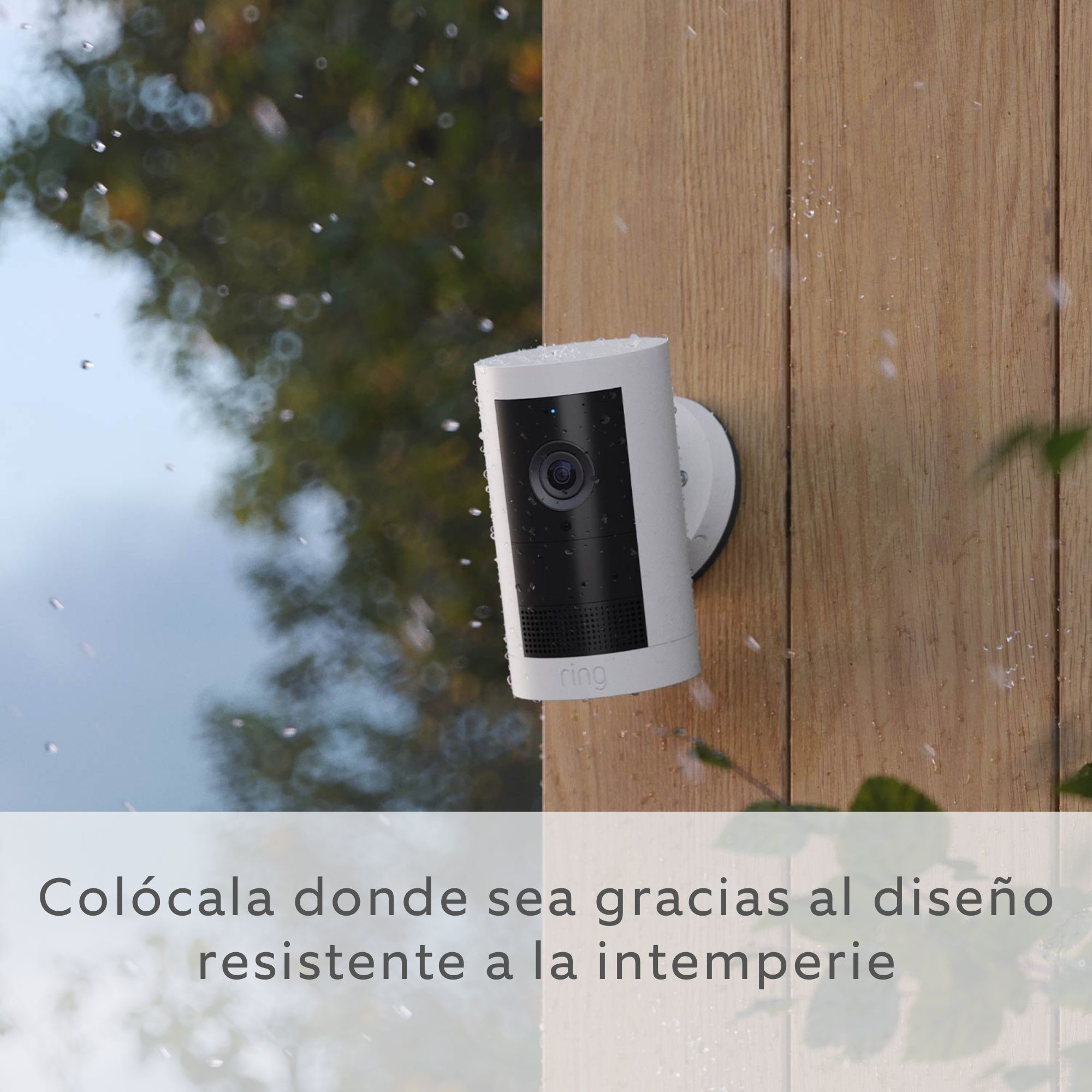 Foto 6 | Cámara Para Exteriores Ring Plus Color Blanco