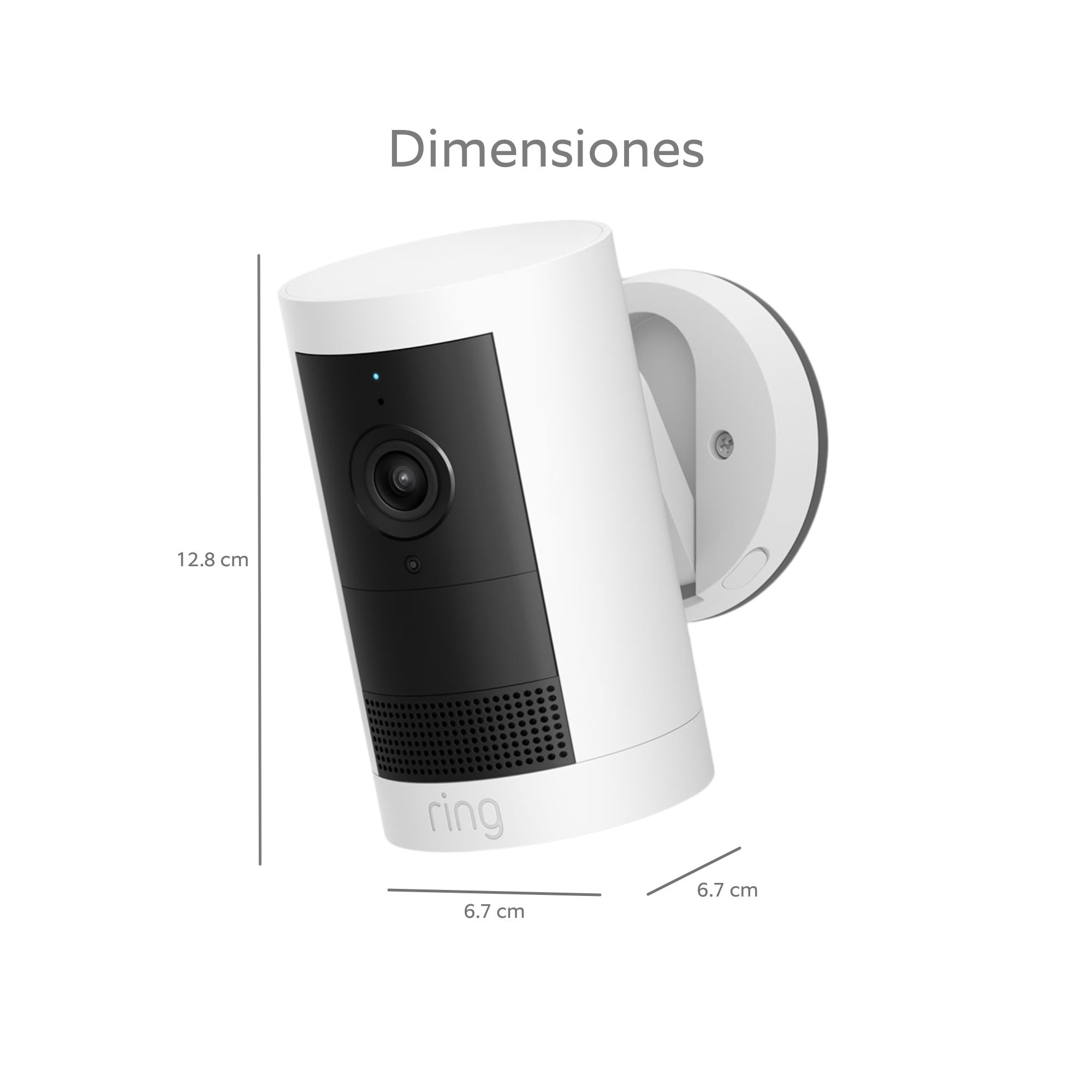 Foto 8 | Cámara Para Exteriores Ring Plus Color Blanco