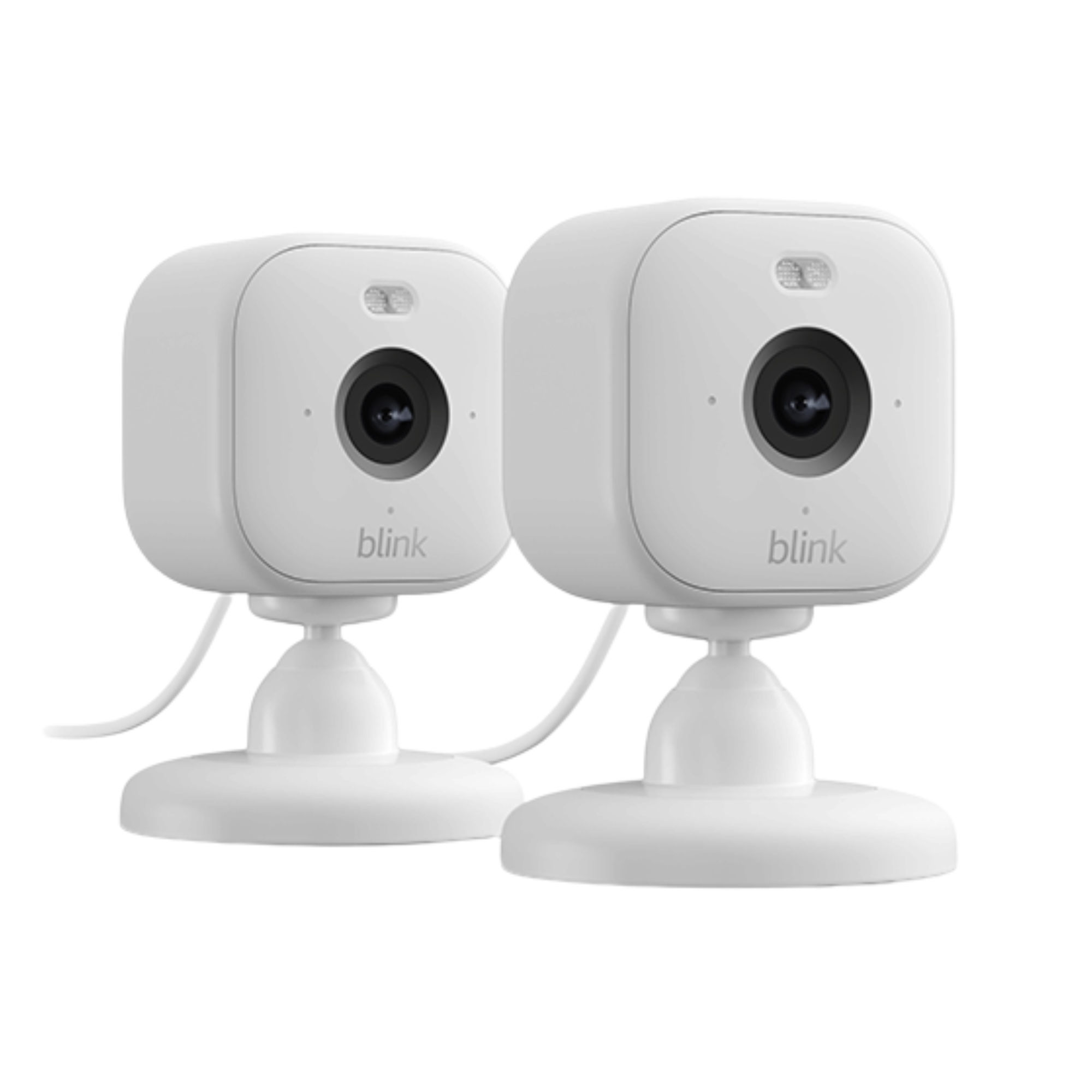 Bundle Cámara De Seguridad Blink Mini 2 Con Enchufe Para Interior/exterior Color Blanco