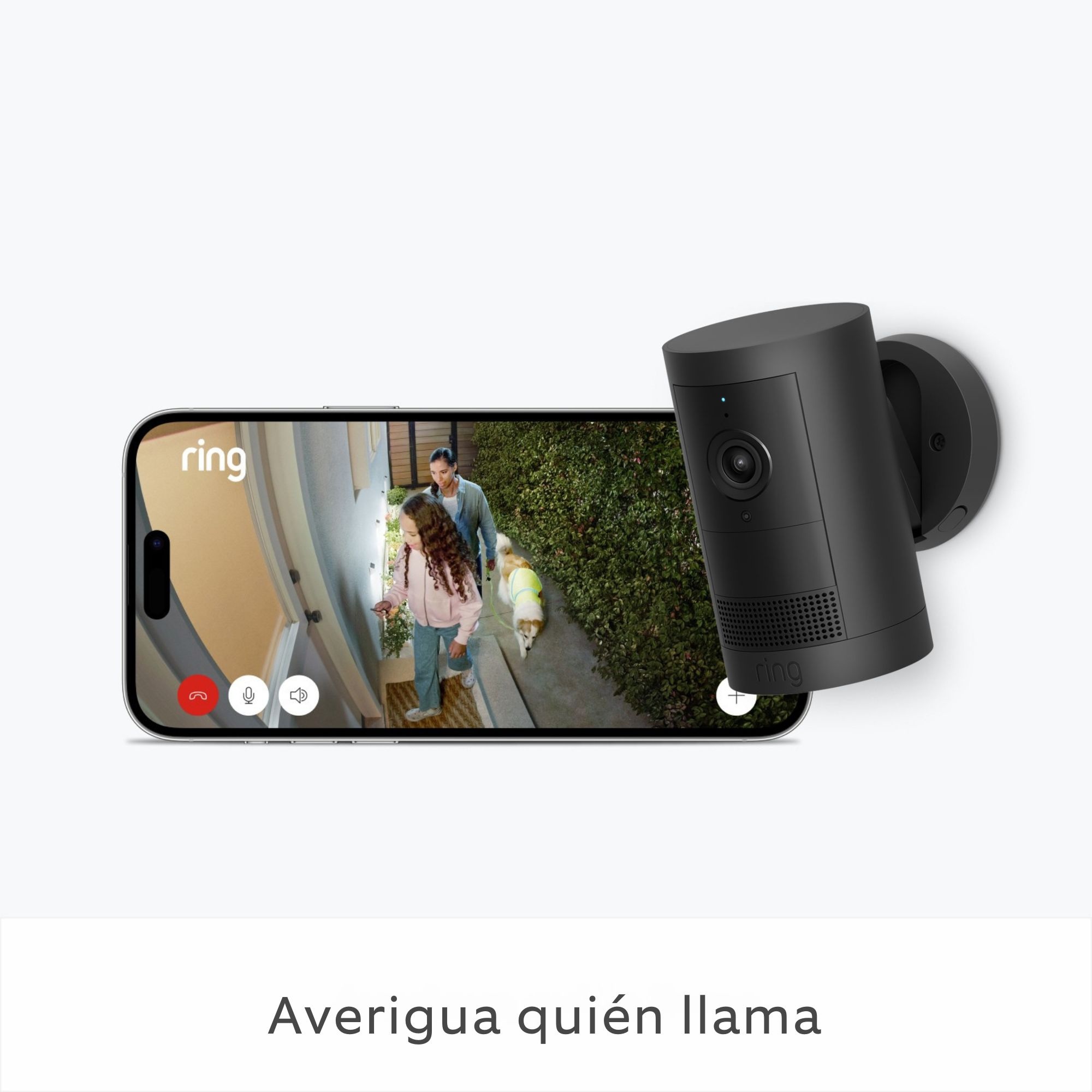Foto 4 pulgar | Cámara Para Exteriores Ring Plus Color Negro