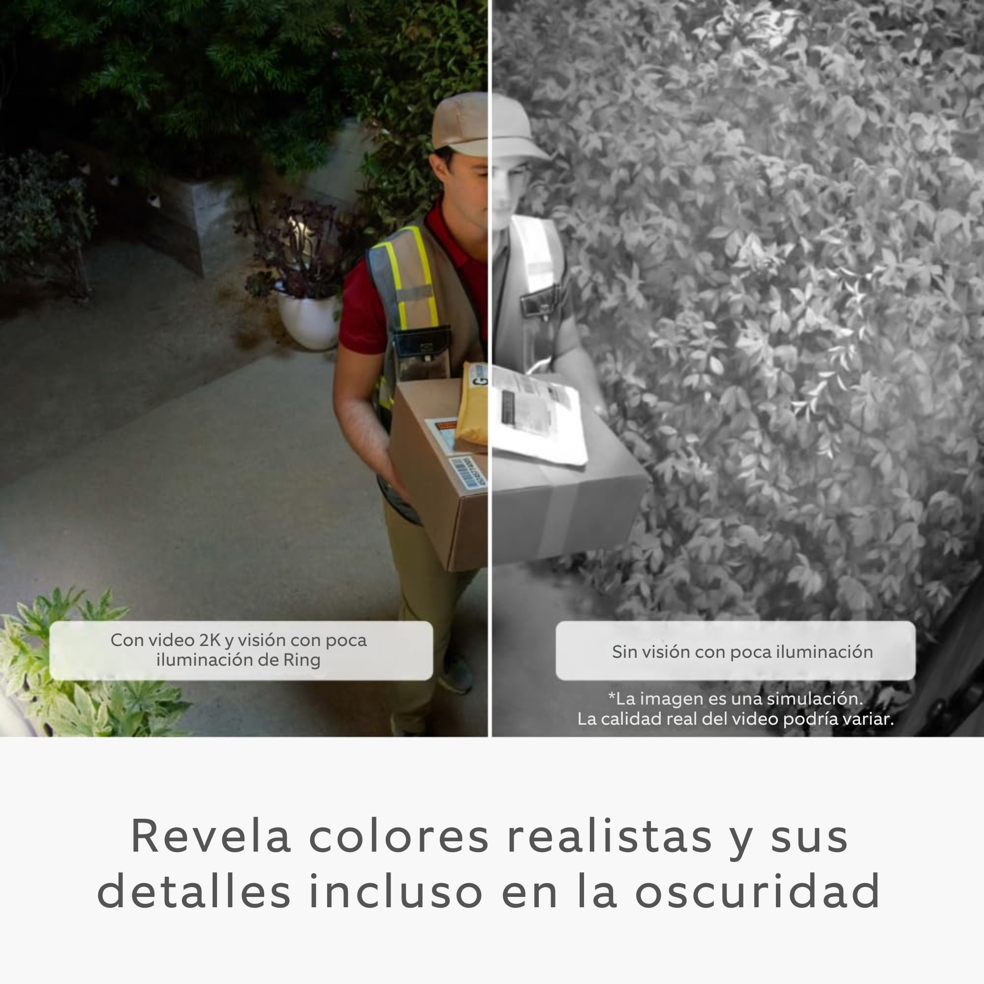 Foto 5 | Cámara Para Exteriores Ring Plus Color Negro