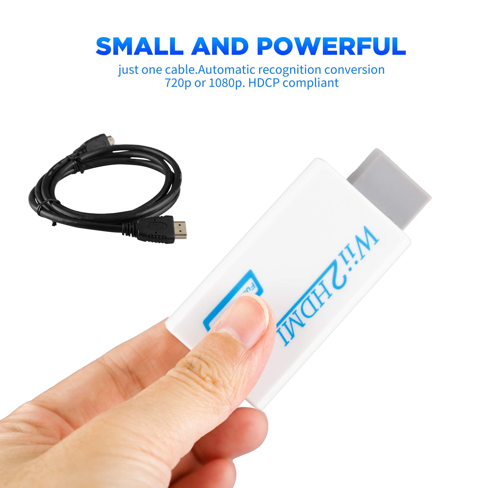 Foto 6 | Adaptador Conversor Wii A Hdmi 1080p Para Nintendo Wii Wii U - Venta Internacional.