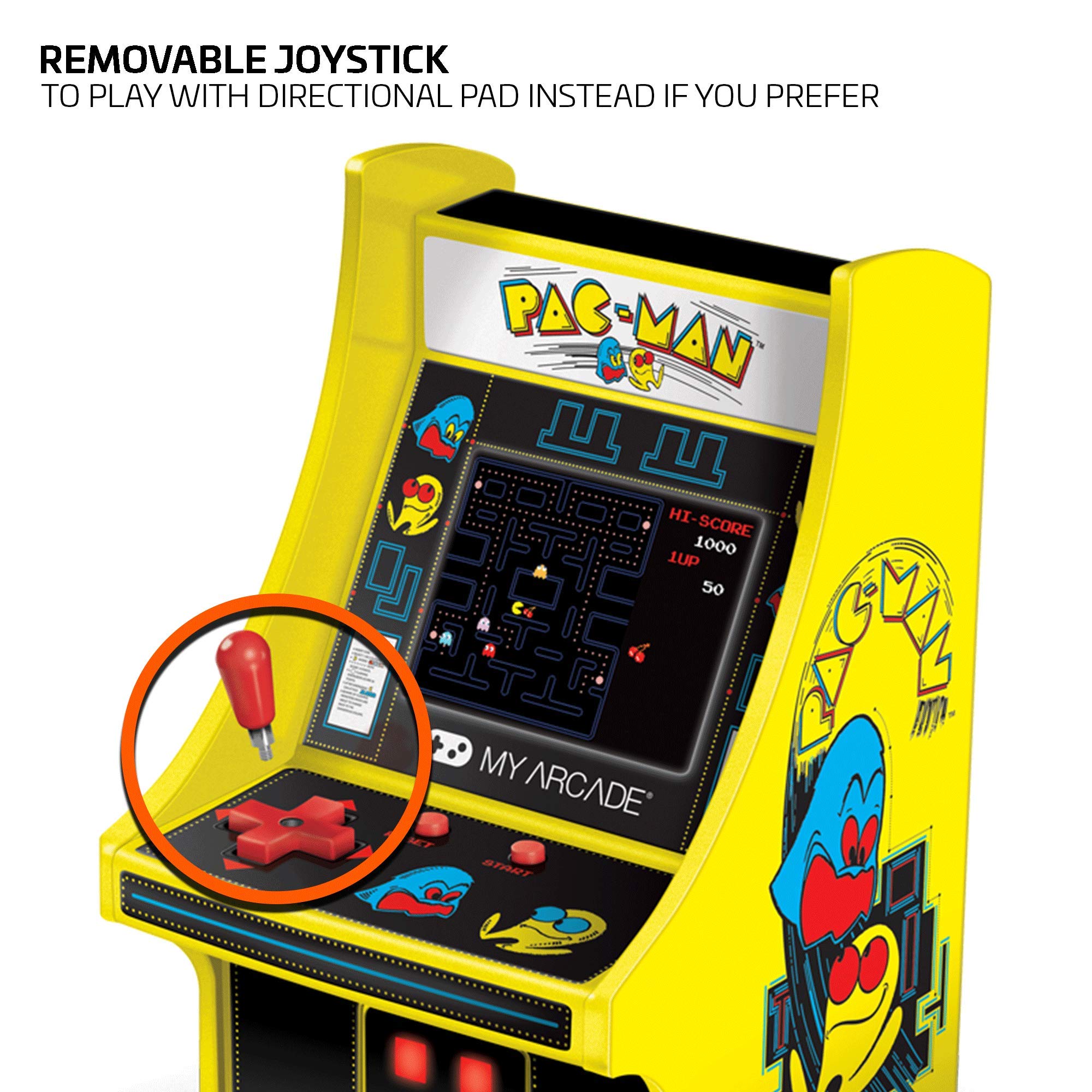 Foto 5 pulgar | Mini Arcade Machine My Arcade Dgunl-3220, Juego Pac-man - Venta Internacional.