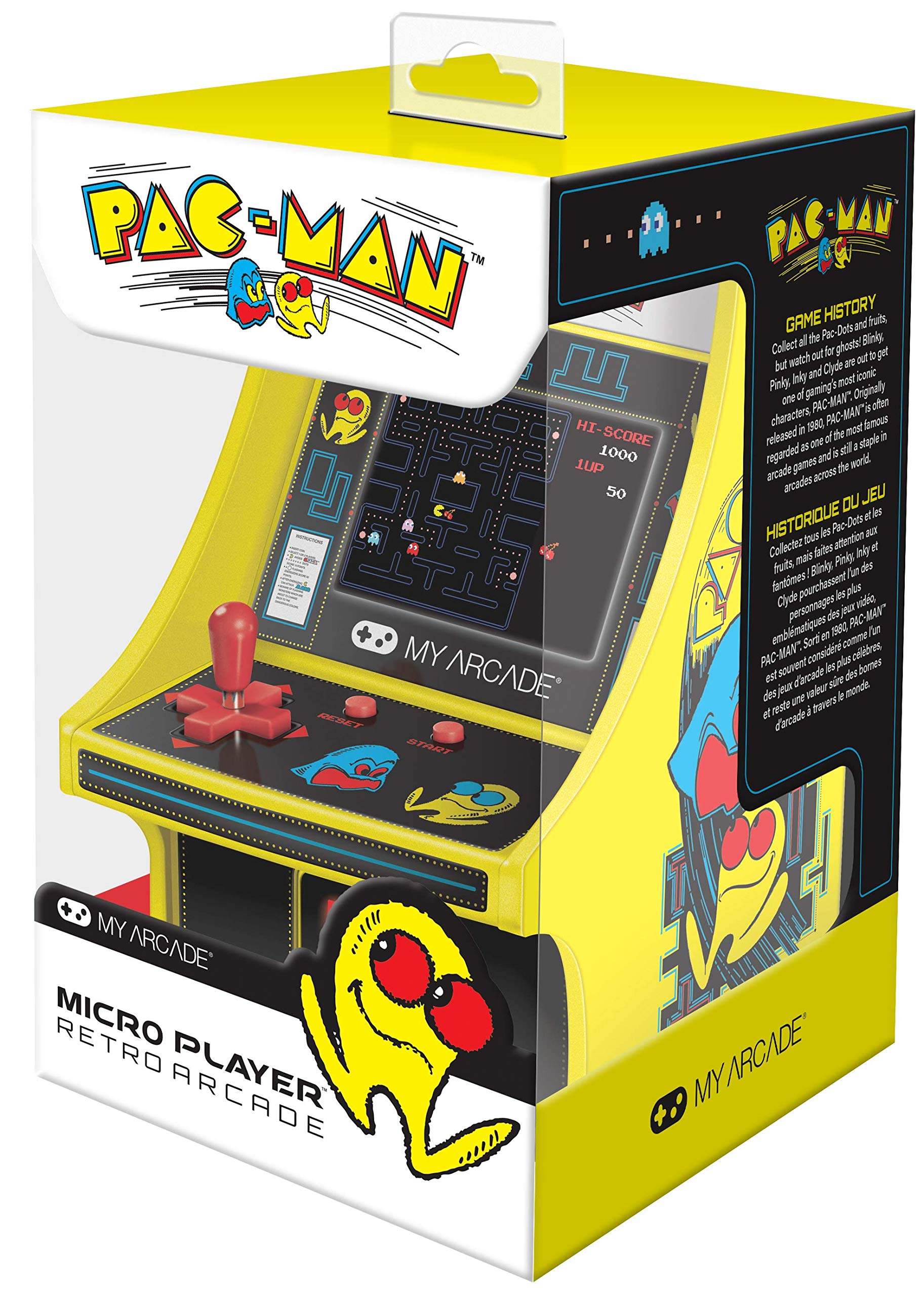 Foto 6 pulgar | Mini Arcade Machine My Arcade Dgunl-3220, Juego Pac-man - Venta Internacional.