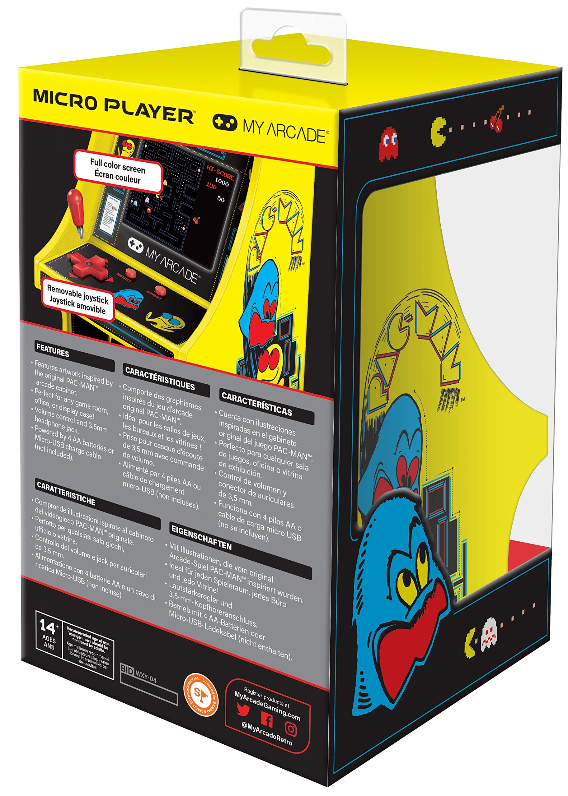Foto 7 pulgar | Mini Arcade Machine My Arcade Dgunl-3220, Juego Pac-man - Venta Internacional.