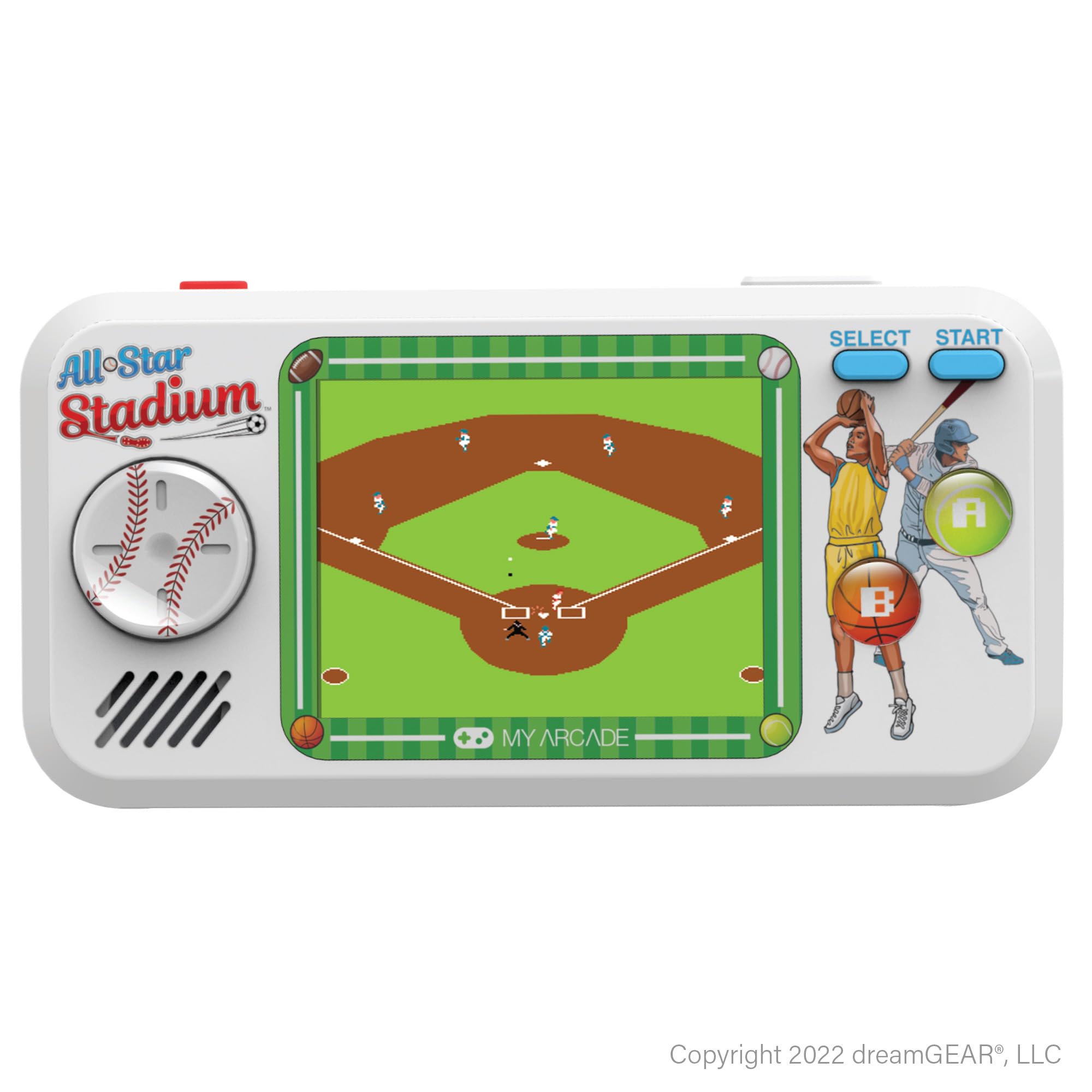 Sistema De Juego Portátil My Arcade All Star Stadium Pocket - Venta Internacional.