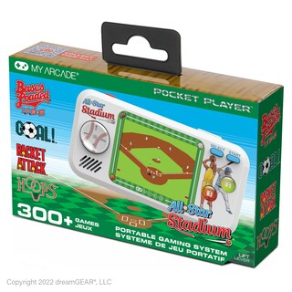 Foto 2 | Sistema De Juego Portátil My Arcade All Star Stadium Pocket - Venta Internacional.