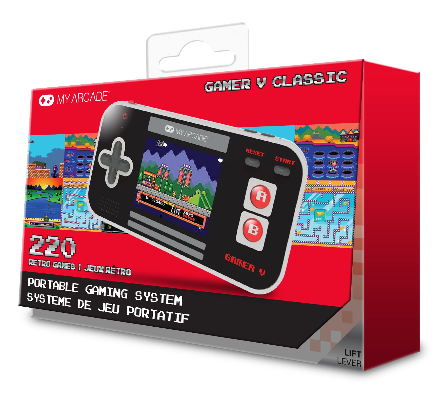 Foto 5 pulgar | Sistema De Juego Portátil My Arcade Gamer V Classic-red - Venta Internacional.