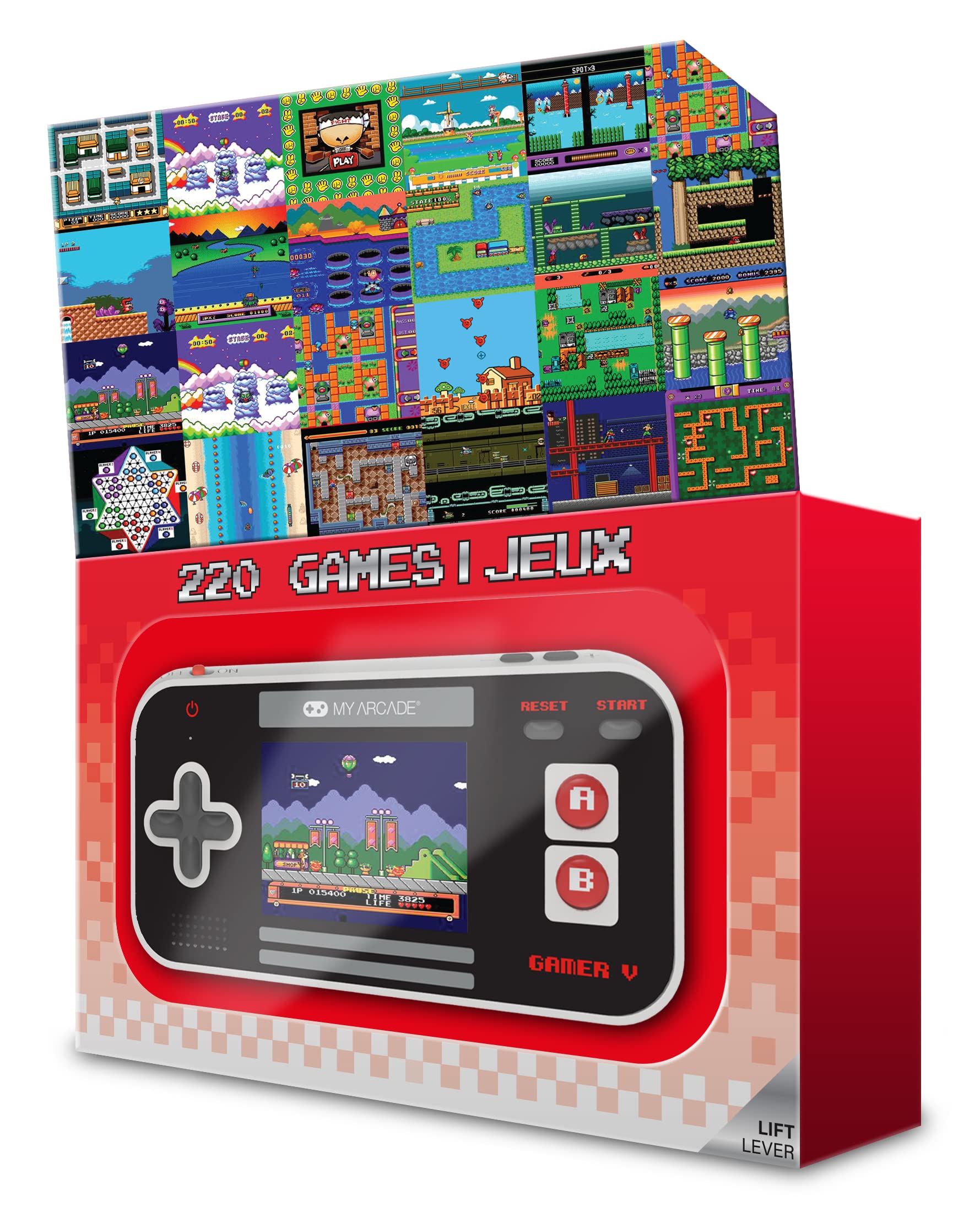 Foto 5 | Sistema De Juego Portátil My Arcade Gamer V Classic-red - Venta Internacional.