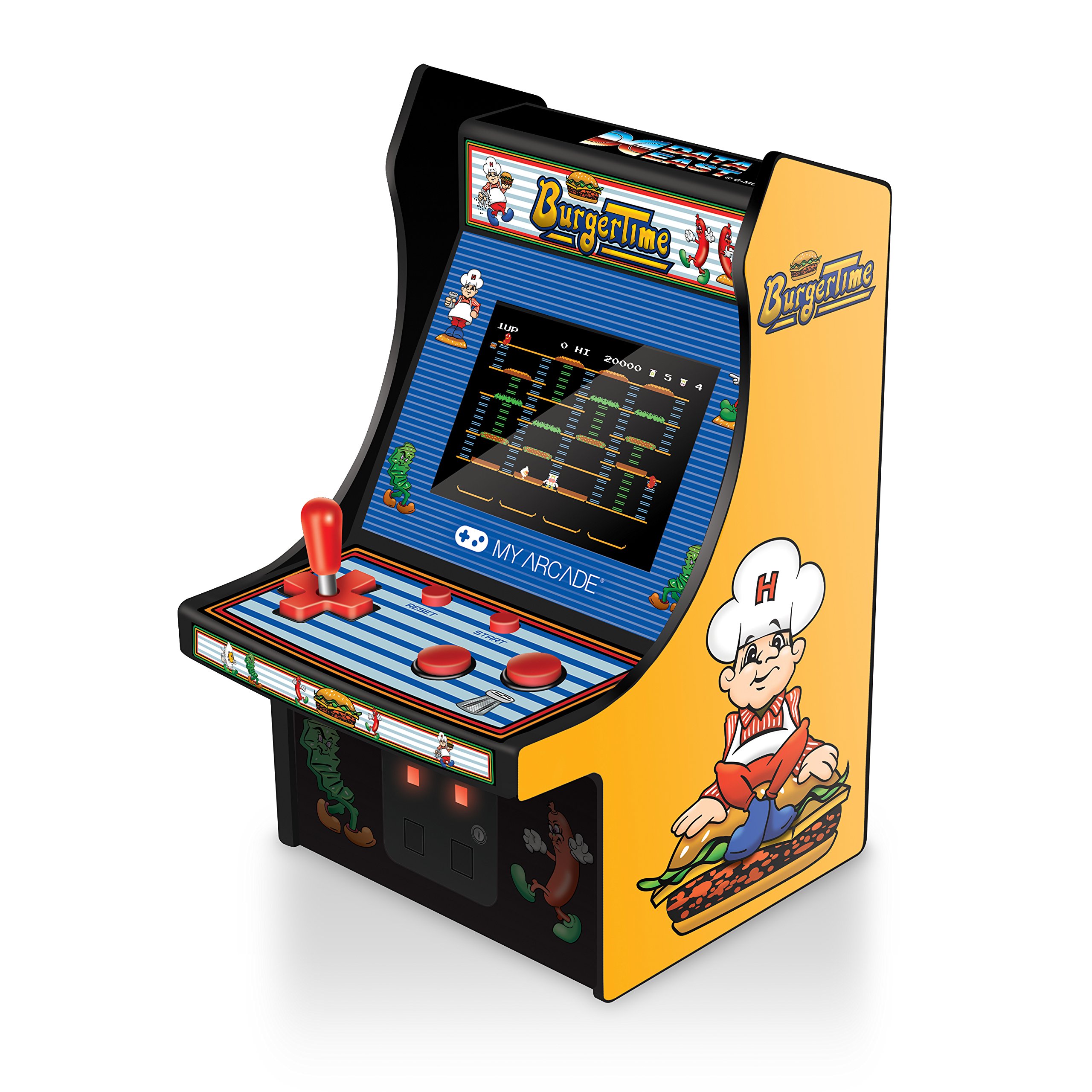 Foto 4 pulgar | Mini Máquina Recreativa My Arcade Burgertime Microplayer - Venta Internacional.