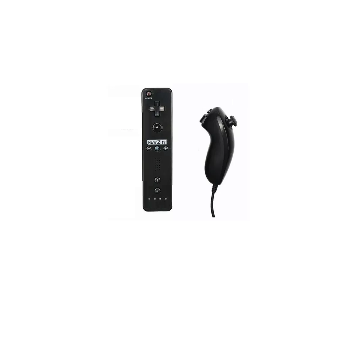 Foto 2 pulgar | Mando a Distancia Eo Safe Imports Esi-8190 2 en 1 Compatible con Wii Negro