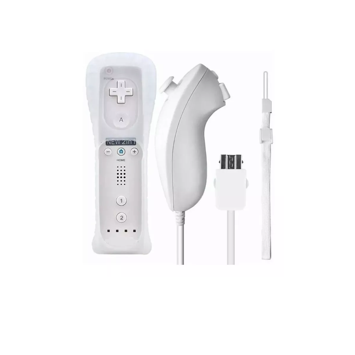 Mando a Distancia Eo Safe Imports Esi-8189 2 en 1 Compatible con Wii Blanco